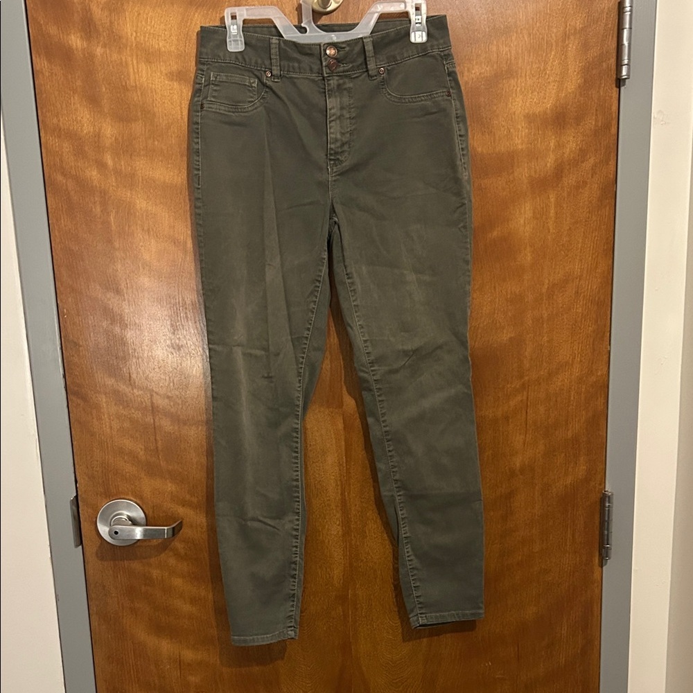 Olive Green Women's Jeans